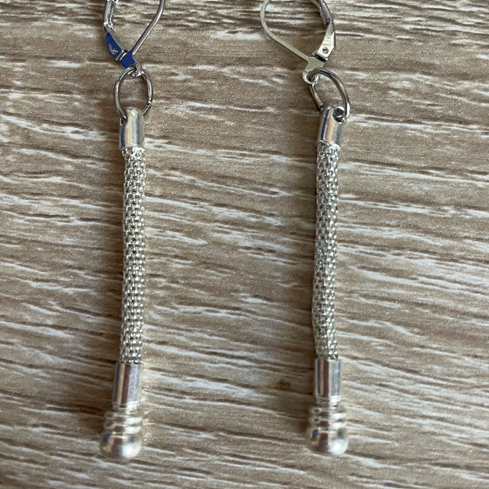 Elegant Silver Dangle Earrings